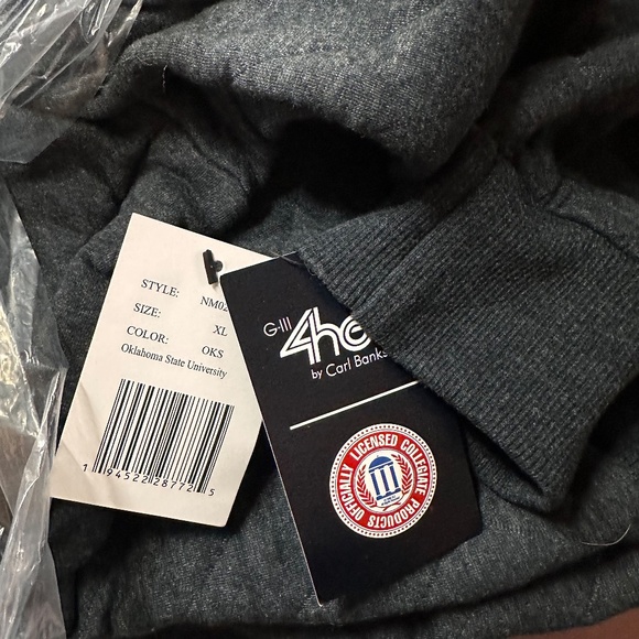 Oklahoma State Cowboys Pullover Hoodie XL NWT G-III 4HER - Picture 5 of 5